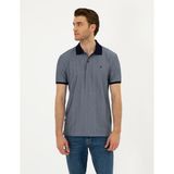 Pierre Cardin Erkek Lacivert Slim Fit Tişört 50284327-VR033