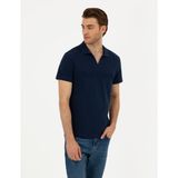 Pierre Cardin Erkek Lacivert Slim Fit Tişört 50296772-VR033