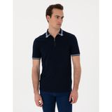 Pierre Cardin Erkek Lacivert Slim Fit Tişört 50302607-VR033