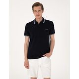 Pierre Cardin Erkek Lacivert Slim Fit Tişört 50302625-VR033