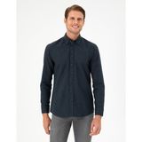 Pierre Cardin Erkek Lacivert Slim Fit Uzun Kollu Gömlek 50293756-VR033