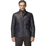 Pierre Cardin Erkek Lacivert Spor Kapitone Deri Mont - 48