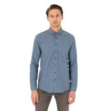 Pierre Cardin Erkek Mavi Gömlek Desenli 50293756-vr036
