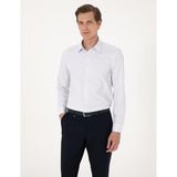 Pierre Cardin Erkek Mavi Gömlek Desenli 50307263-VR036
