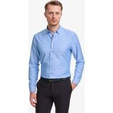 Pierre Cardin Erkek Mavi Oxford Slim Fit Kolay Ütülenebilir Gömlek 50325365-VR036 - 2XL