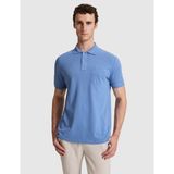 Pierre Cardin Erkek Mavi Regular Fit %100 Pamuk Düğmeli Polo Yaka Basic Tişört 50321144-VR036