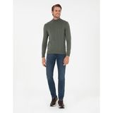 Pierre Cardin Erkek Mavi Slim Fit Jean Pantolon 50295810-VR036 - 31 - 32