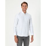 Pierre Cardin Erkek Mavi Slim Fit Uzun Kollu Gömlek 50298170-VR036 - 4XL