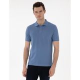Pierre Cardin Erkek Mavi Tişört Basic 50302561-VR036