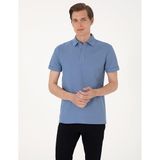 Pierre Cardin Erkek Mavi Tişört Basic 50306154-VR036