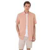 Pierre Cardin Erkek Mercan Gömlek Kısa Kollu 50307070-VR186