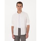 Pierre Cardin Erkek Nar Çiçeği Gömlek Desenli 50304544-VR239
