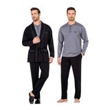 Pierre Cardin Erkek Penye Çeyiz Pijama Seti