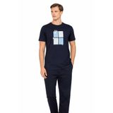 Pierre Cardin Erkek Penye Kısakol Pijama Takımı, Lacivert, S Beden TYBJC850PCV3CRN716