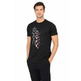 Pierre Cardin Erkek Penye Kısakol Pijama Takımı, Siyah, 2XL TYBXPPC2CK1E8Z8420