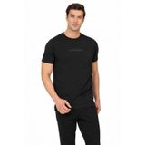 Pierre Cardin Erkek Penye Kısakol Pijama Takımı, Siyah, 2XL