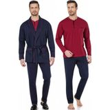 Pierre Cardin Erkek Pijama Takımı, 5'li Çeyiz Seti, Boxer, Atlet, Çorap, Lacivert, M