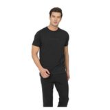 Pierre Cardin Erkek Pijama Takımı, Kısa Kollu,%100 Pamuk, Siyah, 2XL
