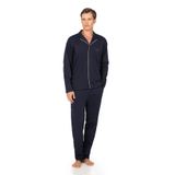 Pierre Cardin Erkek Pijama Takımı, Lacivert, M Beden