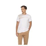 Pierre Cardin Erkek Pijama Takımı,%100 Pamuk, Geometrik Desen, Beyaz, M Beden