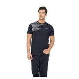 Pierre Cardin Erkek Pijama Takımı,%100 Pamuk, Geometrik Desen, Lacivert, XL