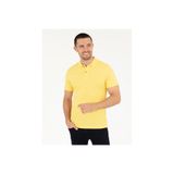 Pierre Cardin Erkek Polo Yaka T-Shirt, Sarı, 3XL Beden