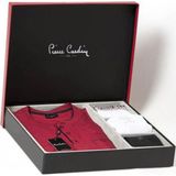 Pierre Cardin Erkek Rahat Pamuklu Uzun Kollu Pijama Takım Ve Atlet Boxer Çorap Damat Çeyiz Set Takım