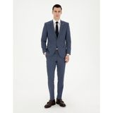 Pierre Cardin Erkek Saks Ex. Slim Fit Takım Elbise 50285279-VR032 - Koyu Mavi - 6 Drop
