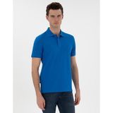 Pierre Cardin Erkek Saks Tişört Basic 50302561-VR045