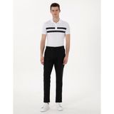 Pierre Cardin Erkek Siyah Carrot Fit %100 Keten Kanvas Pantolon 50301811-VR046 - 33