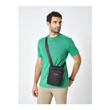 Pierre Cardin Erkek Siyah Çok Bölmeli Çapraz Askılı El ve Omuz ve Göğüs Çantası Portföy Çanta 01PC002013