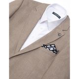 Pierre Cardin Erkek Siyah Desenli Mendil 50305154-001 - Standart