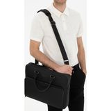 Pierre Cardin Erkek Siyah Evrak Çantası 50296104-vr046
