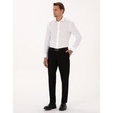 Pierre Cardin Erkek Siyah Ex. Slim Fit Kumaş Pantolon 50316298-VR046 - 56