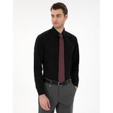 Pierre Cardin Erkek Siyah Gömlek Basic 50307297-VR046