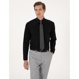 Pierre Cardin Erkek Siyah Gömlek Basic 50316734-VR046