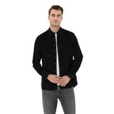 Pierre Cardin Erkek Siyah Gömlek Desenli 50292347-VR046
