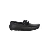 Pierre Cardin Erkek Siyah Hakiki Deri Driver Loafer Sürüş Ayakkabısı Bağcıksız Günlük Mokasen