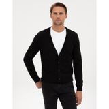 Pierre Cardin Erkek Siyah Hırka Triko 50317330-vr046 Siyah