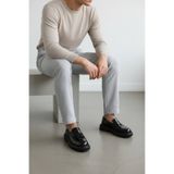 Pierre Cardin Erkek Siyah Kalın Taban Rahat Casual Deri Ayakkabı