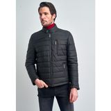 Pierre Cardin Erkek Siyah Kürklü Deri Ceket - 46