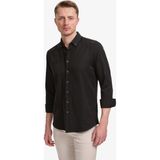Pierre Cardin Erkek Siyah Oxford Slim Fit Kolay Ütülenebilir Gömlek 50320902-VR046