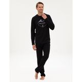 Pierre Cardin Erkek Siyah Pijama Takım 50322632-001