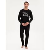 Pierre Cardin Erkek Siyah Pijama Takım 50322652-001