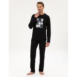 Pierre Cardin Erkek Siyah Pijama Takımı 50322655-001 - L