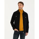 Pierre Cardin Erkek Siyah Regular Fit Ceket 50287493-VR046 - 56 - 6 Drop