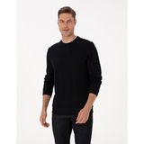 Pierre Cardin Erkek Siyah Regular Fit Sweatshirt 50311649-VR046 - M