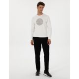Pierre Cardin Erkek Siyah Slim Fit 3 Iplik Düz Paça Eşofman Altı 50317670-VR046