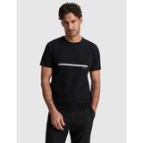 Pierre Cardin Erkek Siyah Slim Fit Bisiklet Yaka Tişört Kısa Kol Günlük Kullanım İçin Rahat 50327864-VR046
