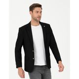 Pierre Cardin Erkek Siyah Slim Fit Ceket 50285094-VR046 - 6 Drop